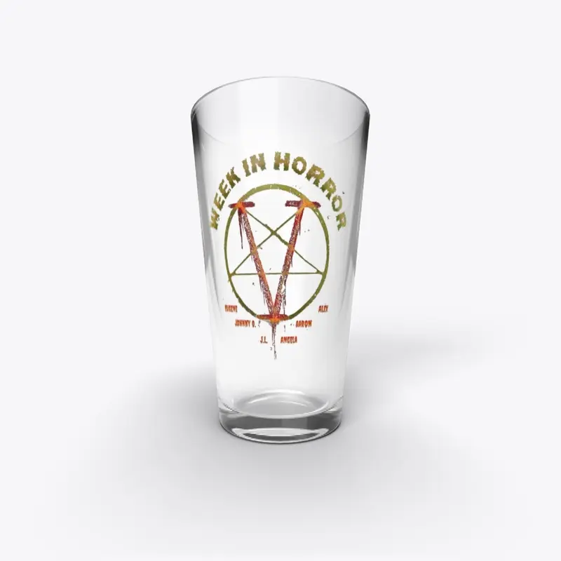 Week in Horror Season 5 Pint Glass